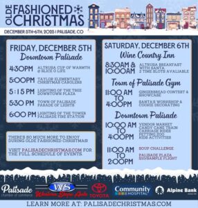 Palisade Christmas Walk Flyer